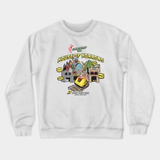 House of Horrors - Rocky Point Warwick, RI (Color) Crewneck Sweatshirt